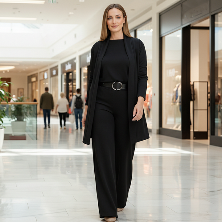 3-Piece Comfort Set: Cardigan, Top and Pants 7