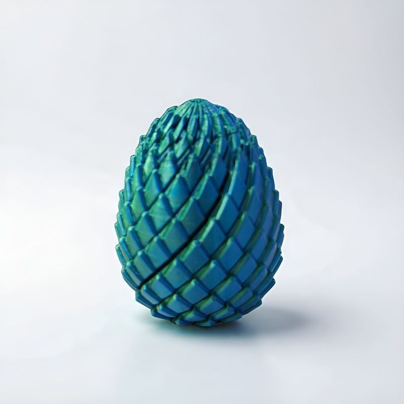 Dragon Egg Fidget Toy with Articulated Twisting Joints for Stress Relief 11