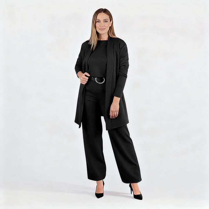 3-Piece Comfort Set: Cardigan, Top and Pants 15