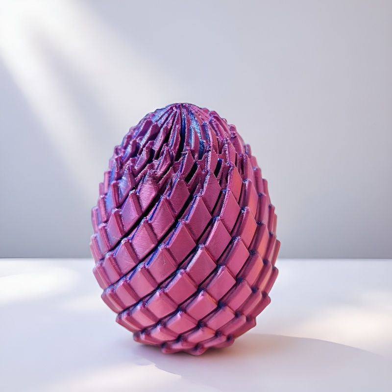 Dragon Egg Fidget Toy with Articulated Twisting Joints for Stress Relief 10