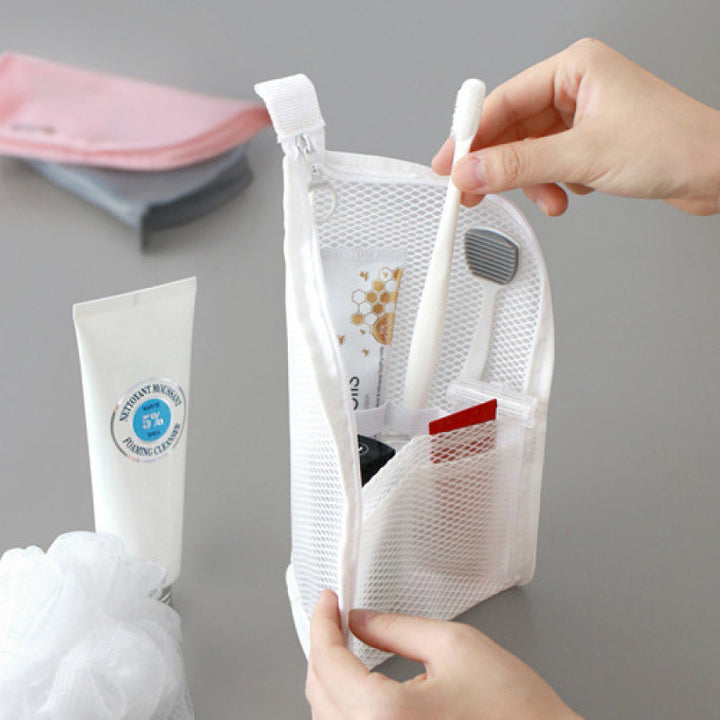 Water-Resistant EVA Travel Toiletry Organizer Pouch with Compartments 1