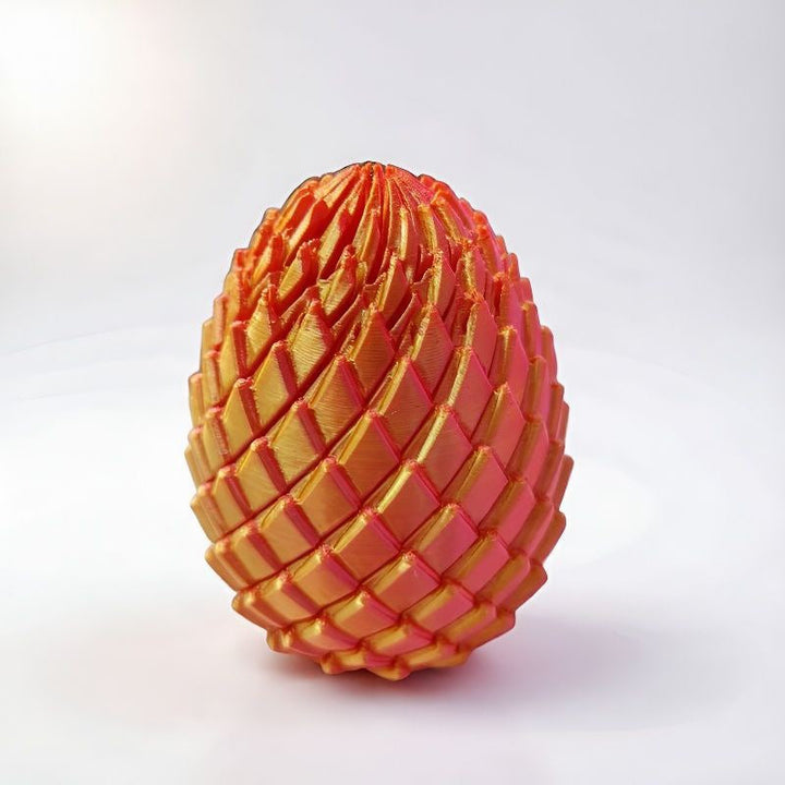 Dragon Egg Fidget Toy with Articulated Twisting Joints for Stress Relief 9