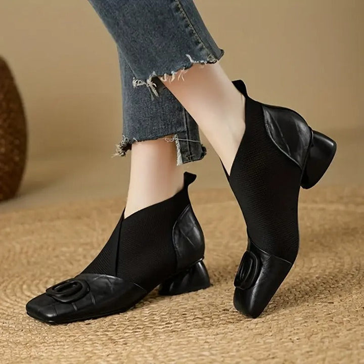 Women's Orthopedic Ankle Boots with Cushioned Footbed and Non-Slip Sole 2