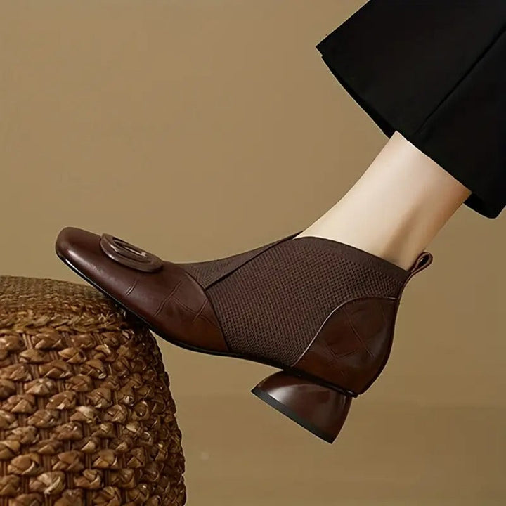 Women's Orthopedic Ankle Boots with Cushioned Footbed and Non-Slip Sole 1