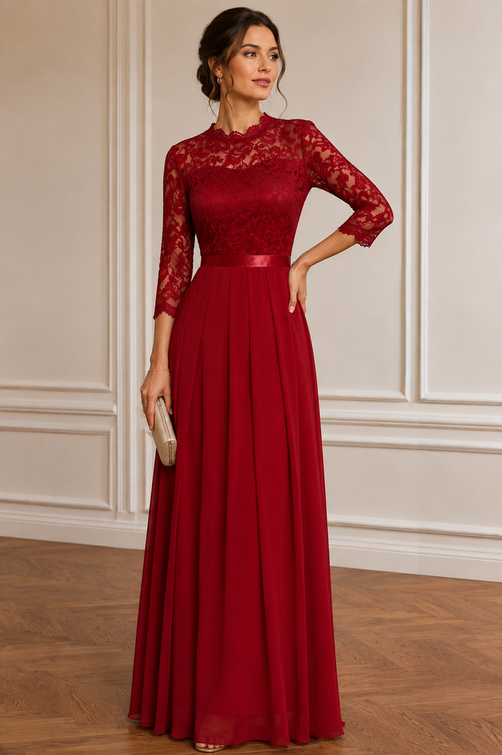 Women's Long Maxi Evening Dress with Flowing Silhouette 4