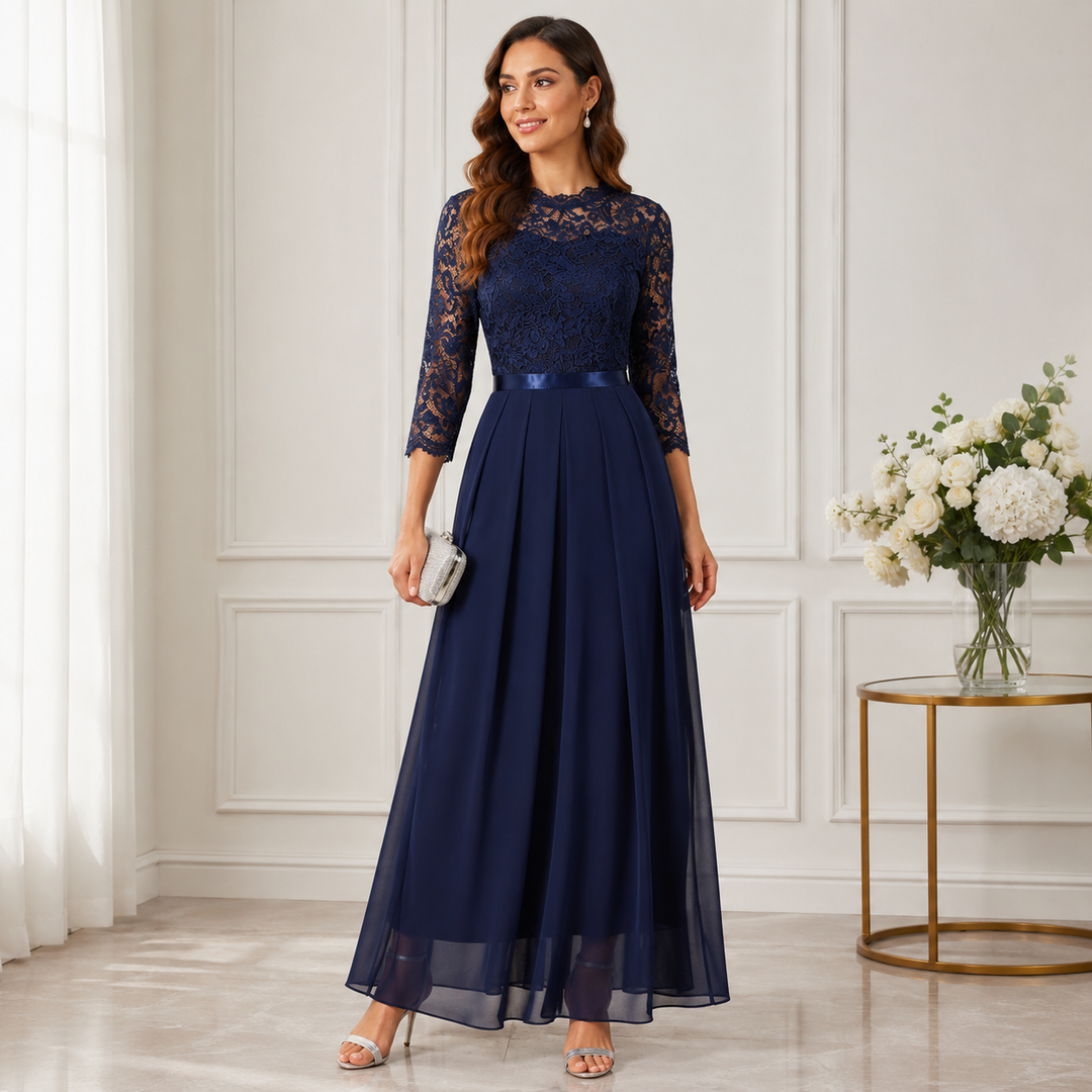 Women's Long Maxi Evening Dress with Flowing Silhouette 2
