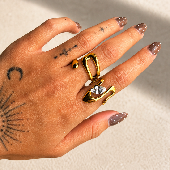 Flow Open Adjustable Ring 4