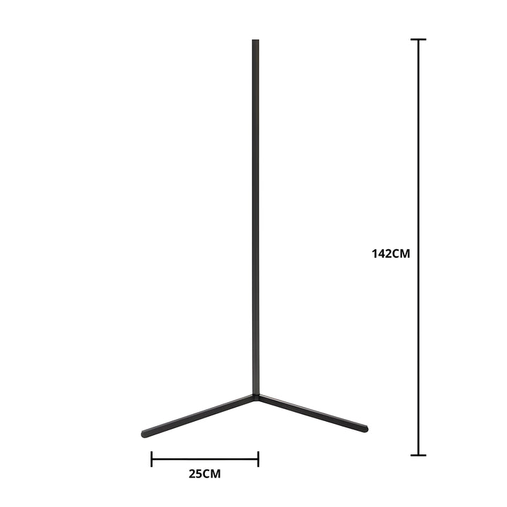 LED Corner Floor Lamp with Remote – Dimmable, Modern Design, Indirect Light 11