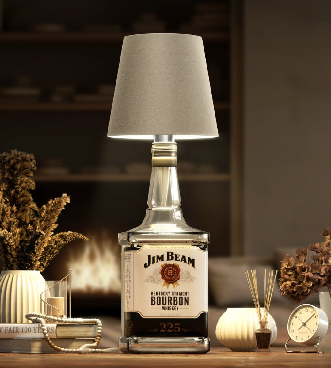 Cordless Bottle Lamp with Dimmer and Rechargeable Battery 8