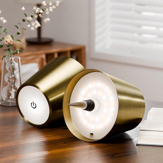 Cordless Bottle Lamp with Dimmer and Rechargeable Battery 9