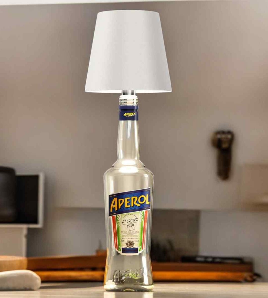 Cordless Bottle Lamp with Dimmer and Rechargeable Battery 3