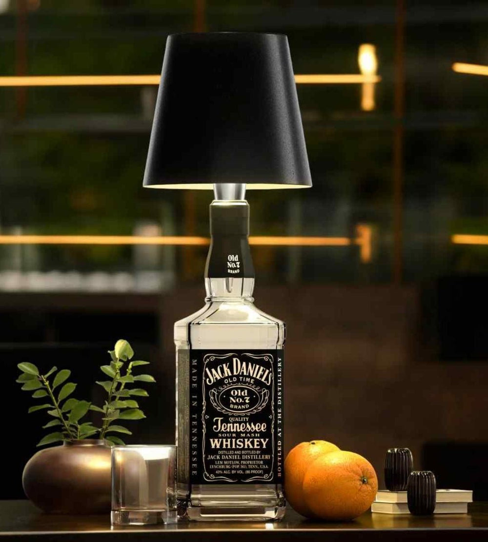 Cordless Bottle Lamp with Dimmer and Rechargeable Battery 2