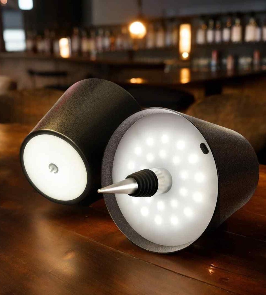 Cordless Bottle Lamp with Dimmer and Rechargeable Battery 10