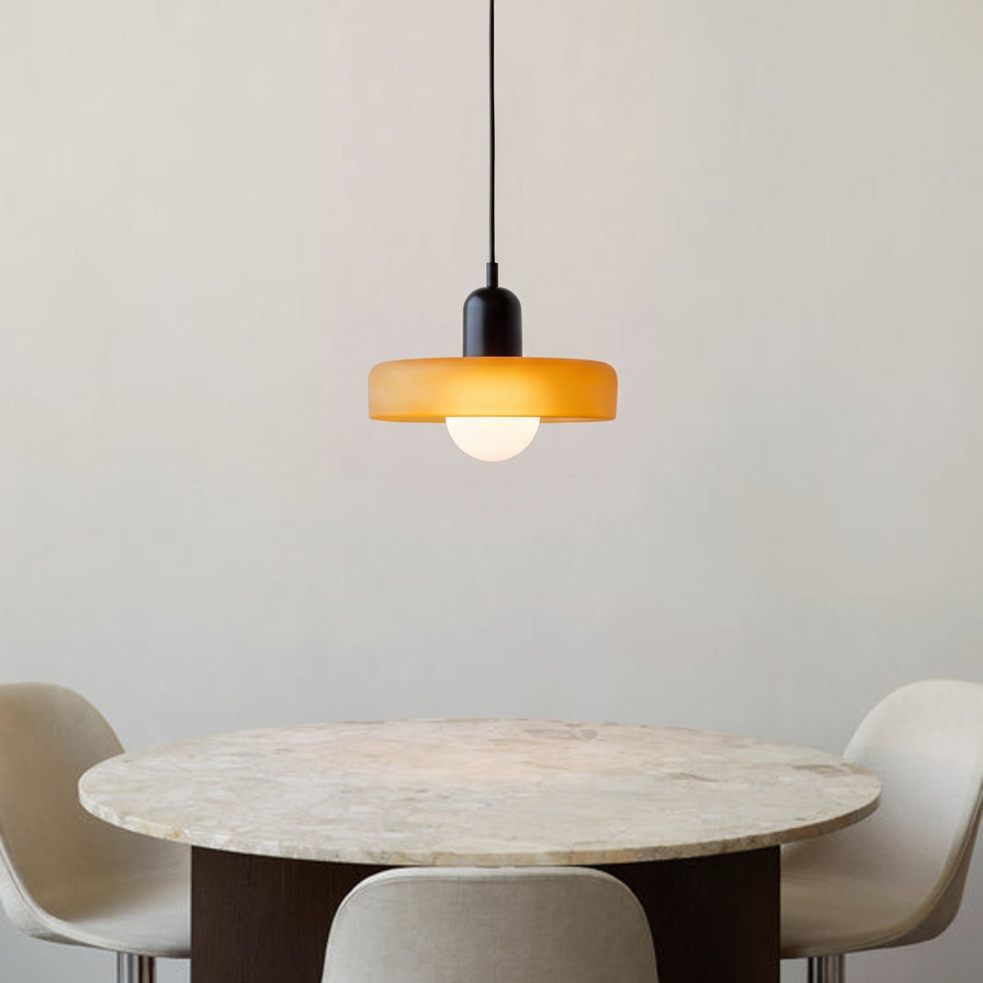 Bauhaus Colored Glass Pendant Light 5