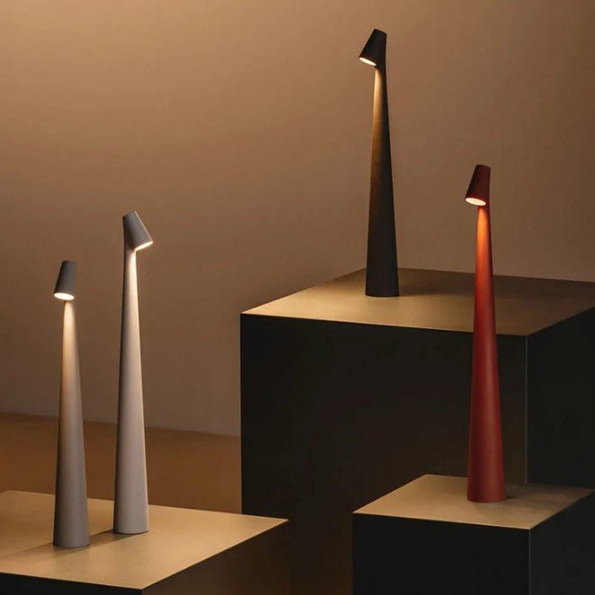 Rechargeable LED Table Lamp | Polycarbonate | 2700K Warm White | 3 Levels 2