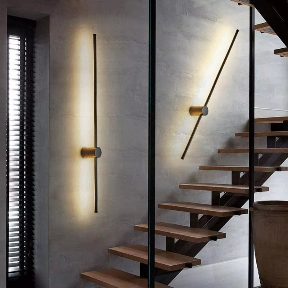 Modern Linear LED Outdoor Wall Light for Patio, Garden and Entryway 4