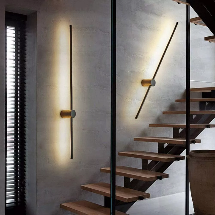Modern Linear LED Outdoor Wall Light for Patio, Garden and Entryway 4