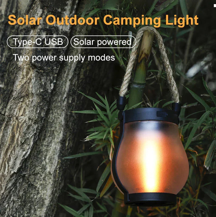Solar Lantern with Realistic Flame Effect 6