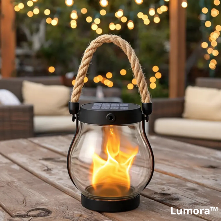 Solar Lantern with Realistic Flame Effect 7