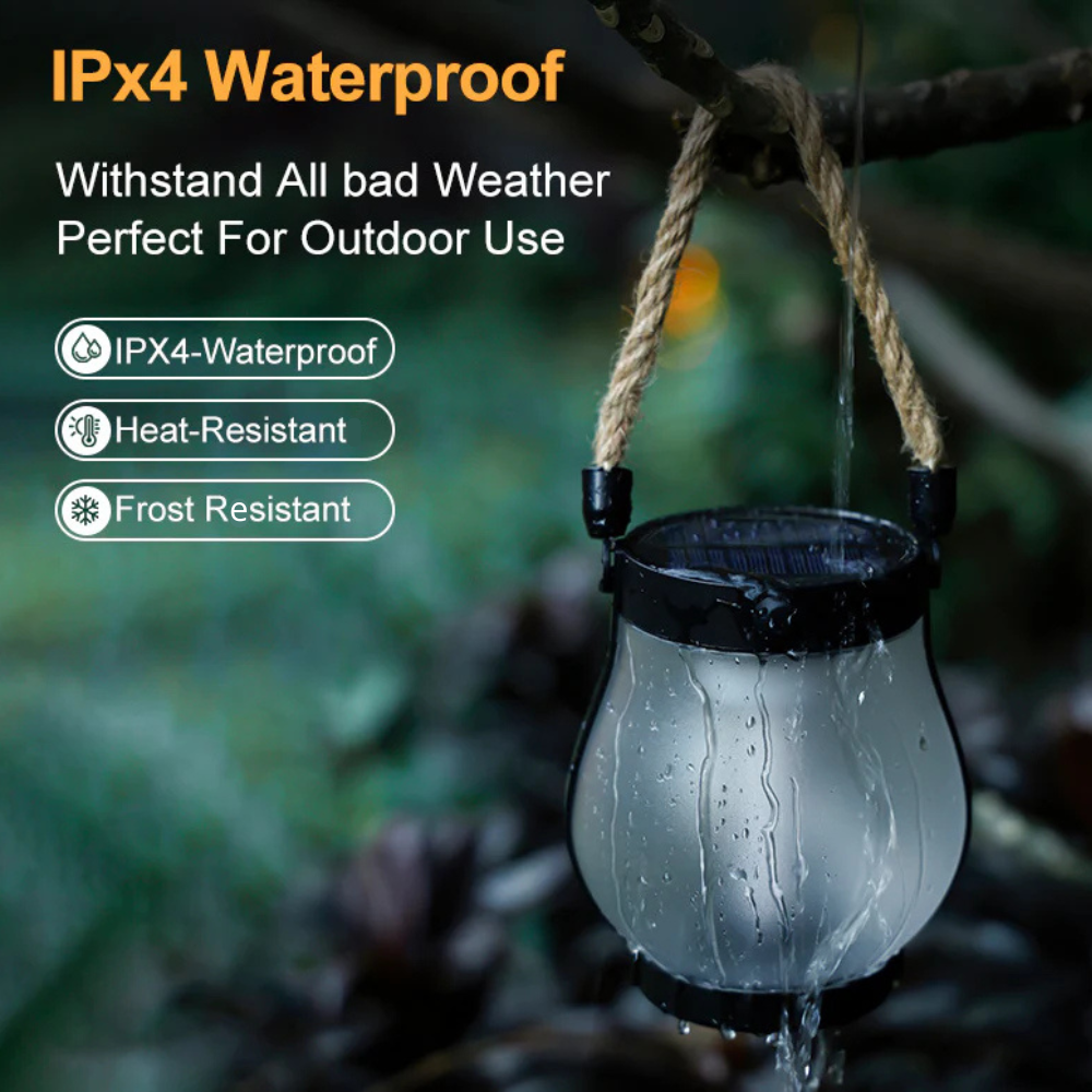 Solar Lantern with Realistic Flame Effect 5
