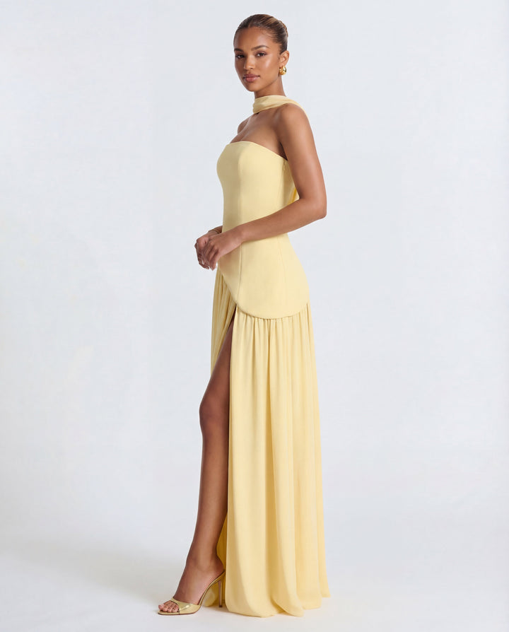 Twilight Maxi Dress in Lightweight Flowing Fabric 7