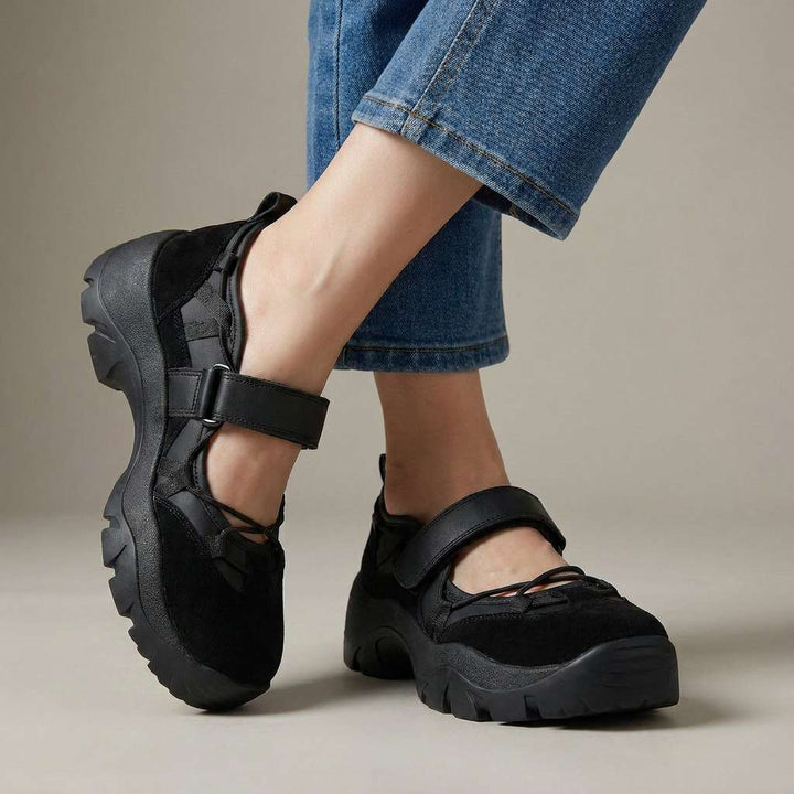 Women's Comfort Loafers with Hook-and-Loop Strap | Lightweight Slip-On Shoes 5