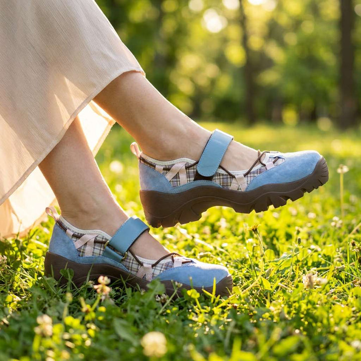 Women's Comfort Loafers with Hook-and-Loop Strap | Lightweight Slip-On Shoes 8