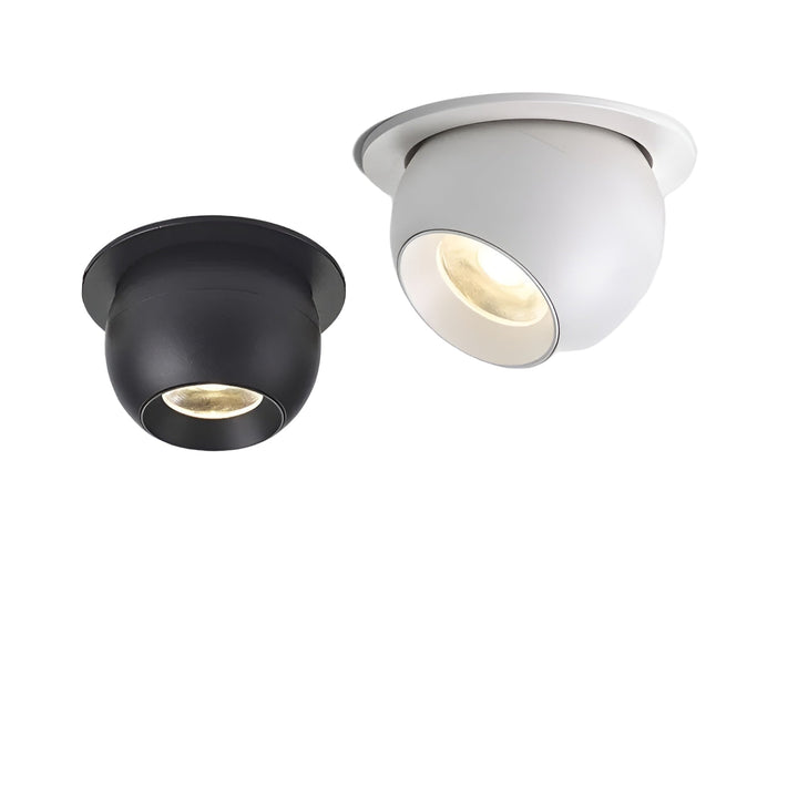 Round LED Ceiling Spotlight – Modern Aluminum Fixture for Living Room & Indoor Use 1