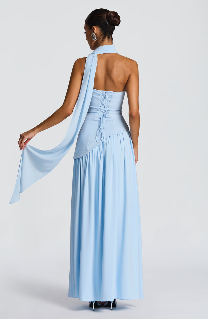 Twilight Maxi Dress in Lightweight Flowing Fabric 26