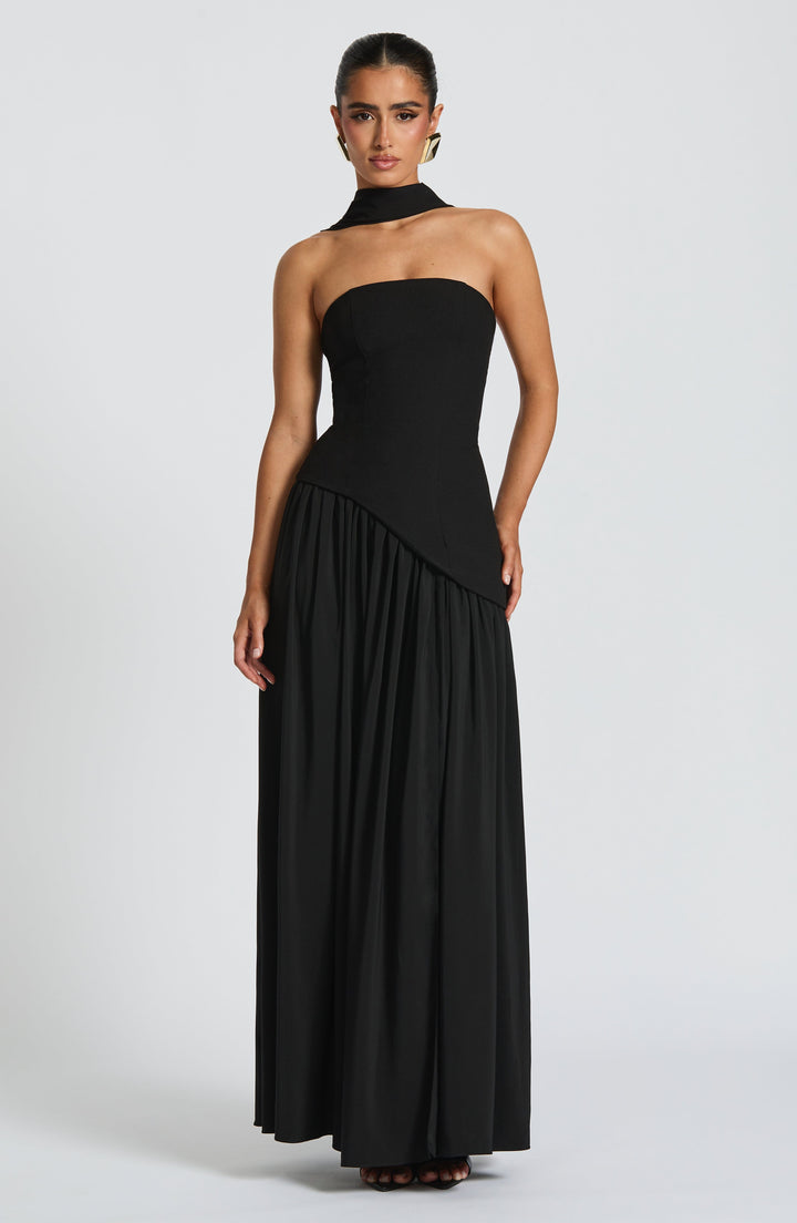 Twilight Maxi Dress in Lightweight Flowing Fabric 8