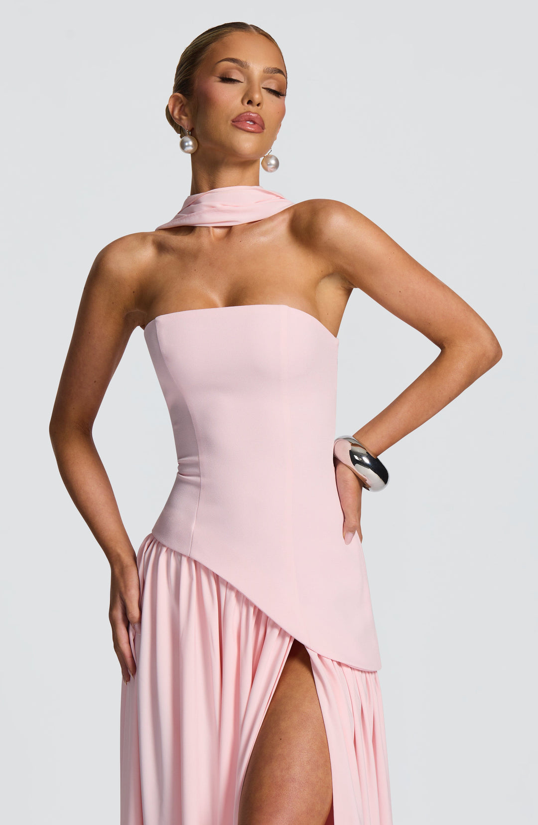 Twilight Maxi Dress in Lightweight Flowing Fabric 24