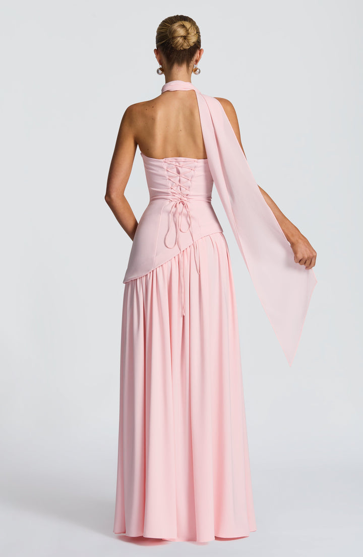 Twilight Maxi Dress in Lightweight Flowing Fabric 21