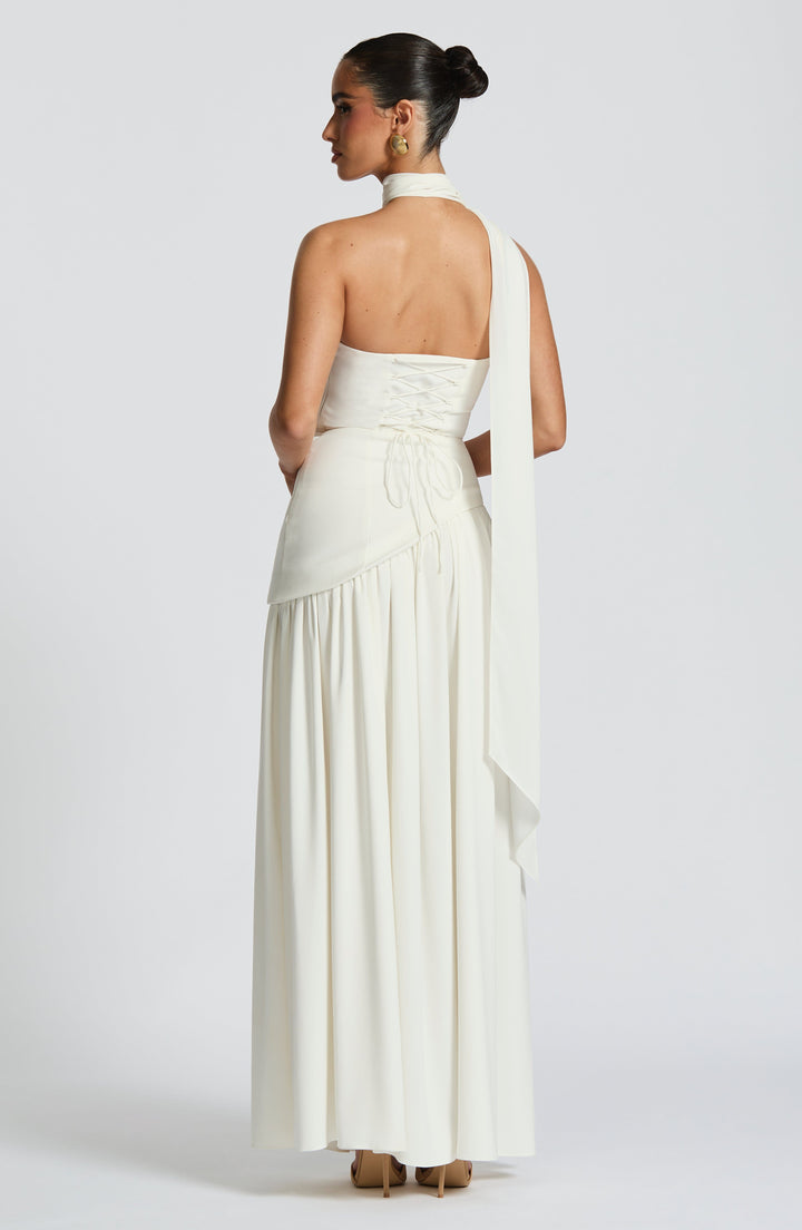 Twilight Maxi Dress in Lightweight Flowing Fabric 37