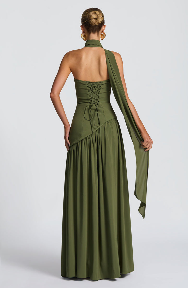 Twilight Maxi Dress in Lightweight Flowing Fabric 32