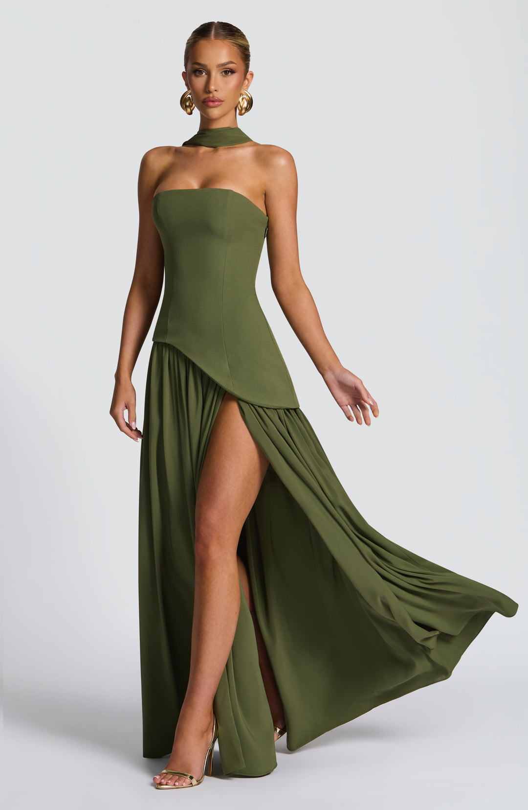 Twilight Maxi Dress in Lightweight Flowing Fabric 31