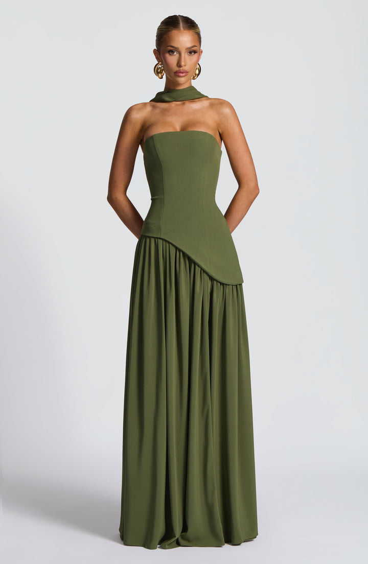 Twilight Maxi Dress in Lightweight Flowing Fabric 33