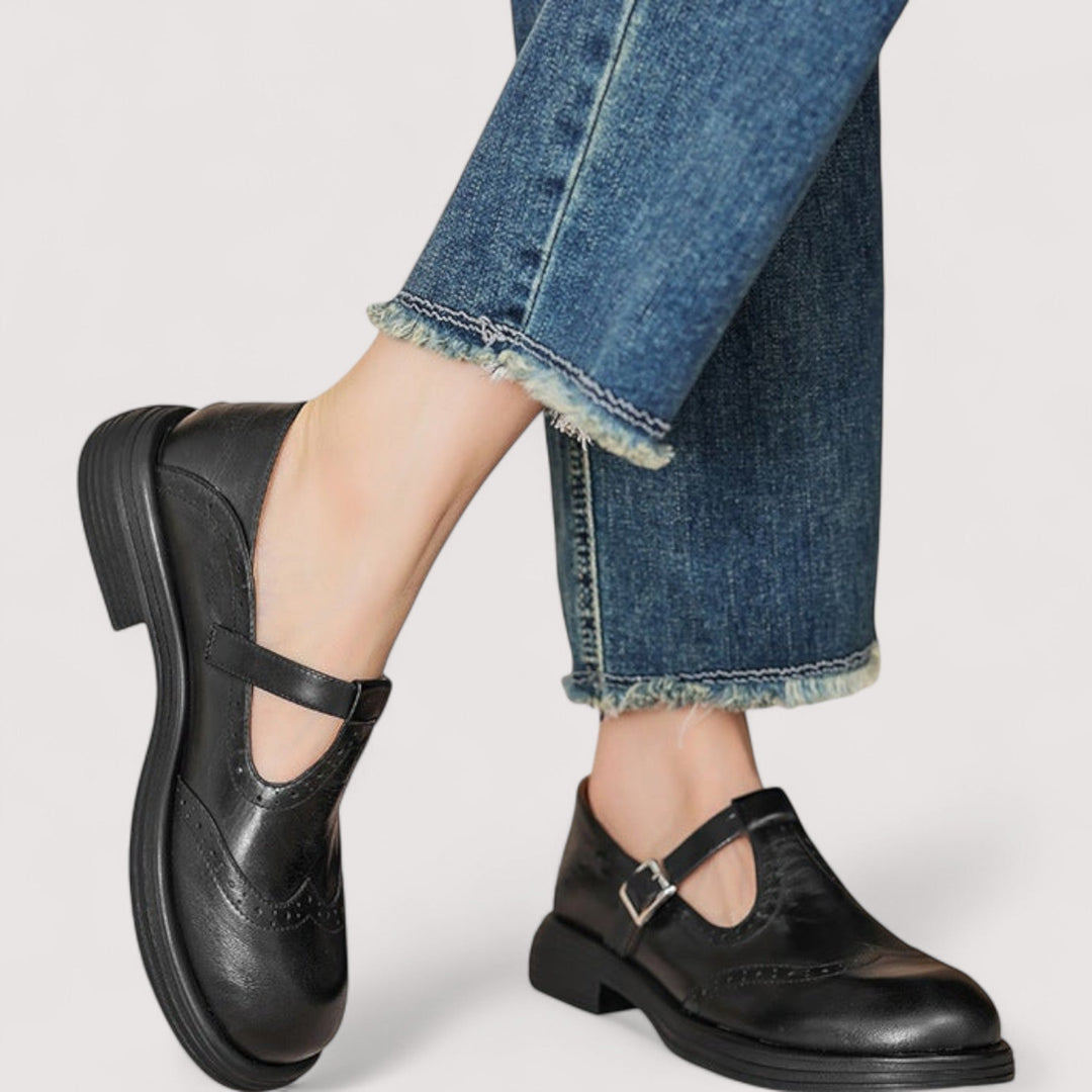 Mary Jane Comfort Flats - All-Day Support Shoes 4