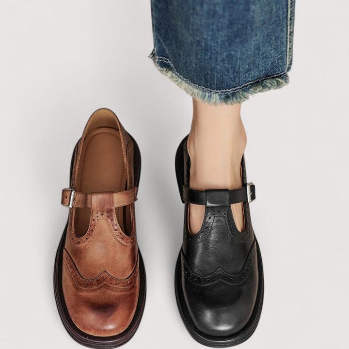 Mary Jane Comfort Flats - All-Day Support Shoes 7