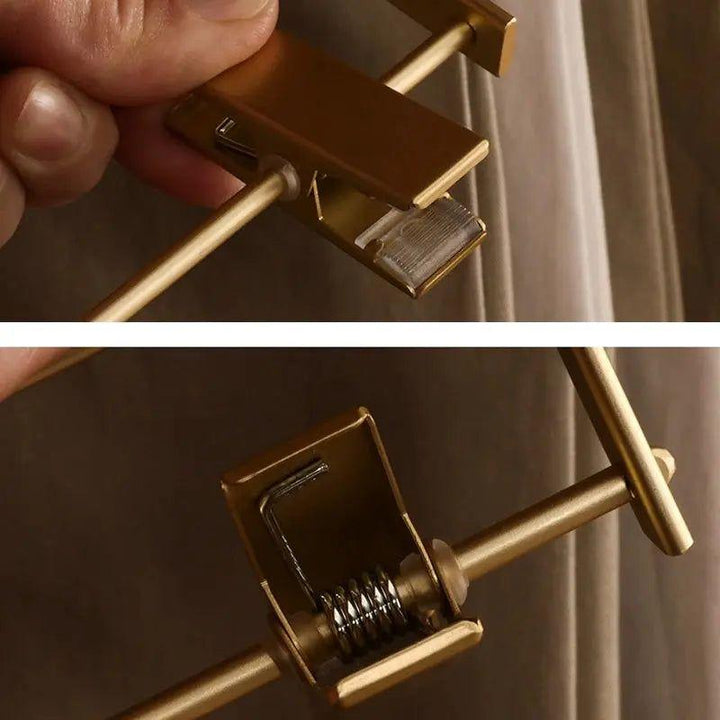 Matte Non-Slip Pants Hangers with Clips, Set of 5 8