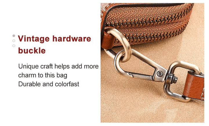 Retro Leather Crossbody Bag with Adjustable Strap 15
