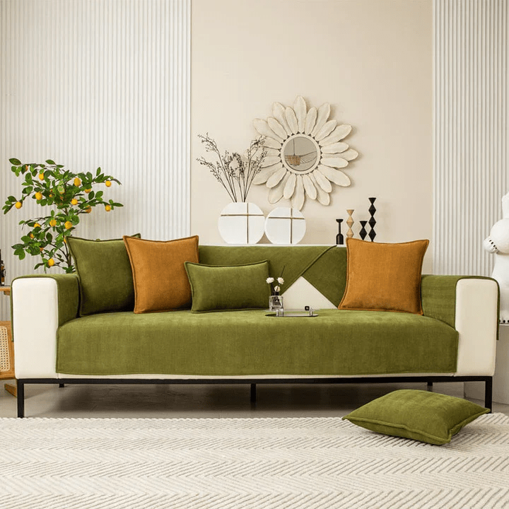 Ultra Smooth Sofa Cover - Anti-Slip Couch Protector 8