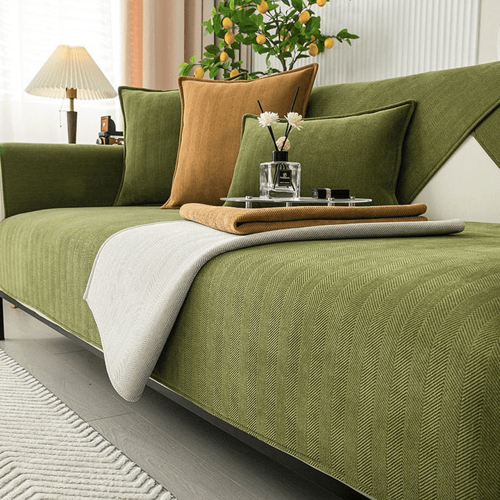 Ultra Smooth Sofa Cover - Anti-Slip Couch Protector 5