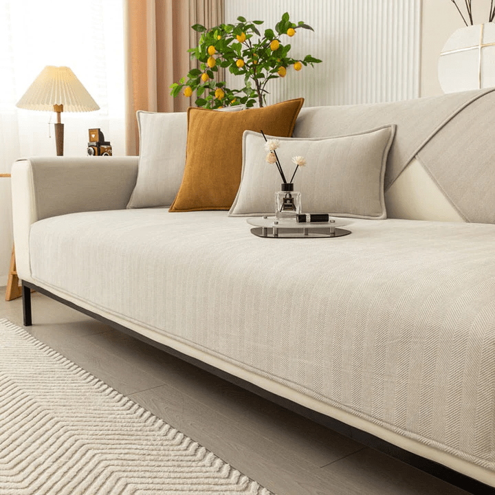 Ultra Smooth Sofa Cover - Anti-Slip Couch Protector 2