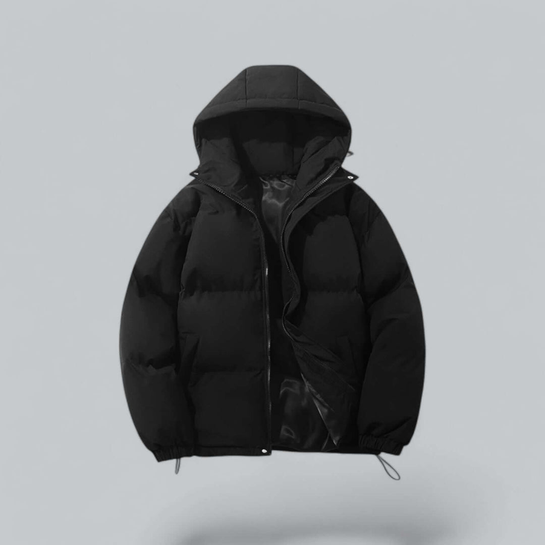 Men's Warm Winter Parka Coat with Adjustable Hood 1