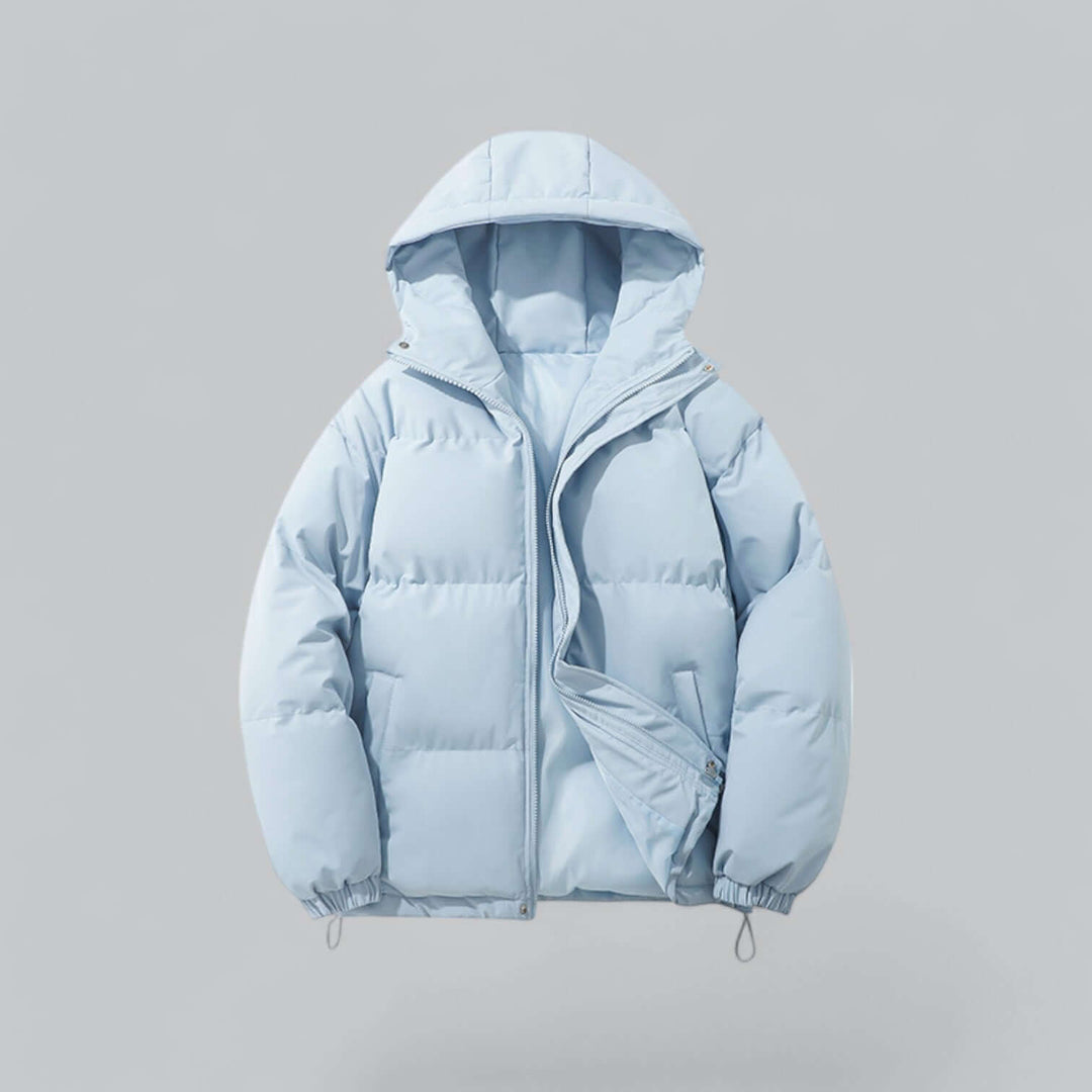 Men's Warm Winter Parka Coat with Adjustable Hood 8