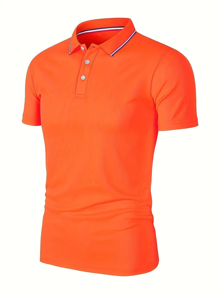 Men's Breathable Polo Shirt for Everyday Comfort 5