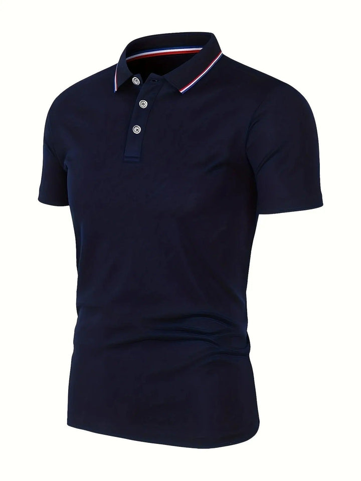 Men's Breathable Polo Shirt for Everyday Comfort 8