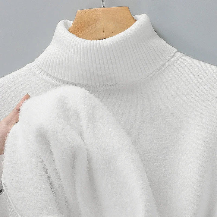 Men's Merino Turtleneck Sweater, Warm, Soft and Elegant 5