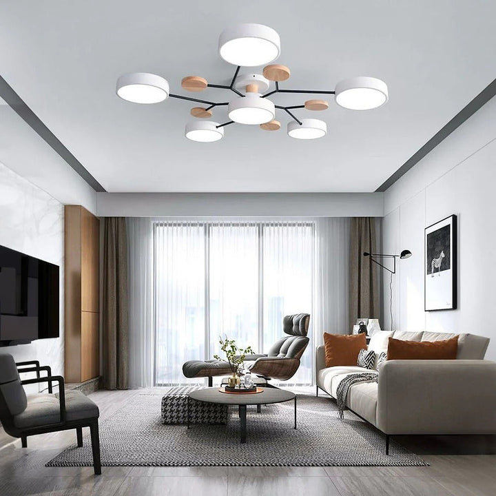 Modern LED Ceiling Light Chandelier for Living Room 17