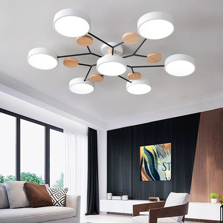 Modern LED Ceiling Light Chandelier for Living Room 18